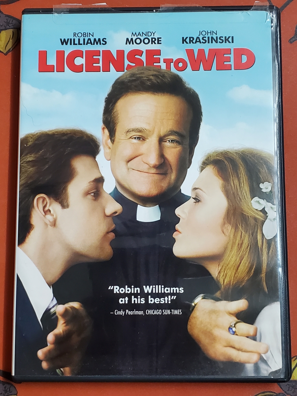 License to Wed DVD (2007) Rom-Com Robin Williams John Krasinski Mandy Moore